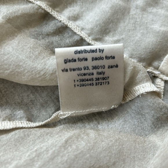 Giada Forte silk top size 0 - Picture 4 of 5